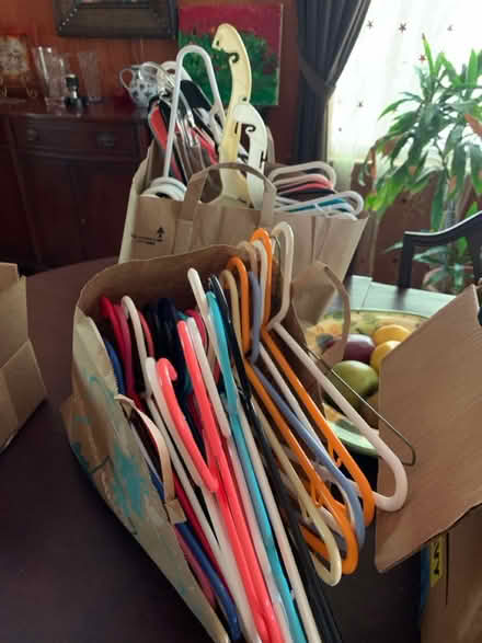 Photo of free Plastic hangers (Piedmont) #1