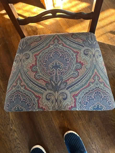 Photo of free Six dining room chairs (Wood-Ridge) #2