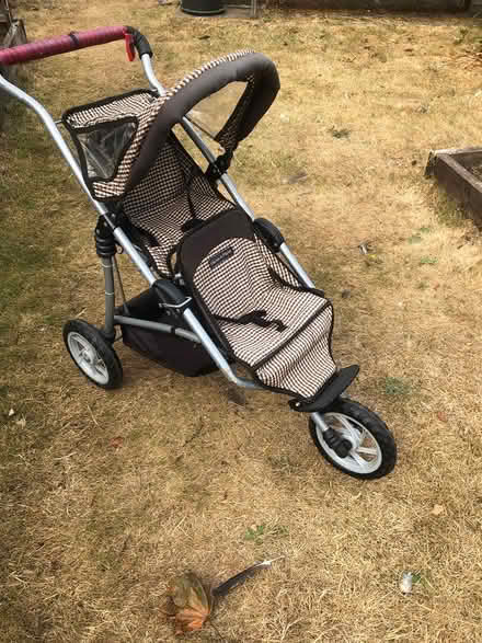 Photo of free Two child’s pram/pushchair toys (KT15. Woodham.) #1
