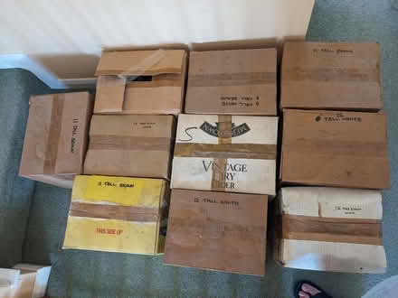 Photo of free 10 boxes of empty wine bottles. (Ditchling Common BN6) #2