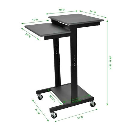 Photo of free STANDING DESK Fully Assembled (Herald Square, Manhattan) #1