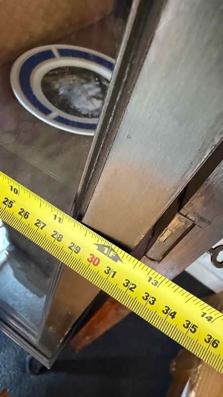 Photo of free Wooden display cabinet (Twickenham TW1) #4