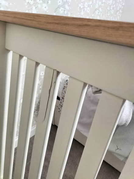 Photo of free Wooden slatted Cotswold bed frame (Formby L37) #3
