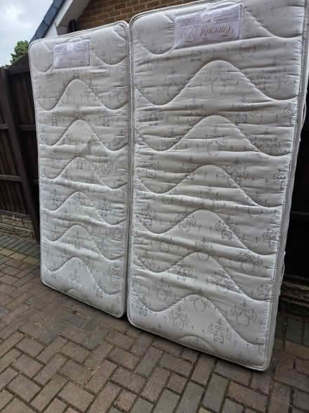Photo of free Two sealy single beds (Marshside southport PR9) #1