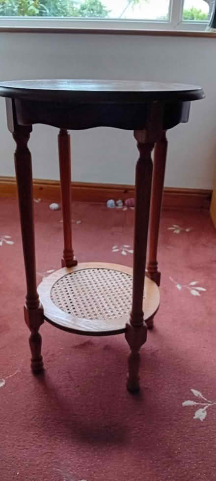 Photo of free Wooden side table (Parbold WN8) #1