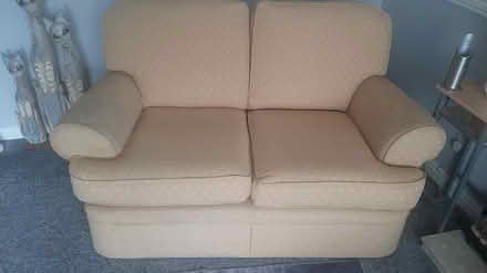 Photo of free 2 seater settee and chair (Gretna DG16) #3