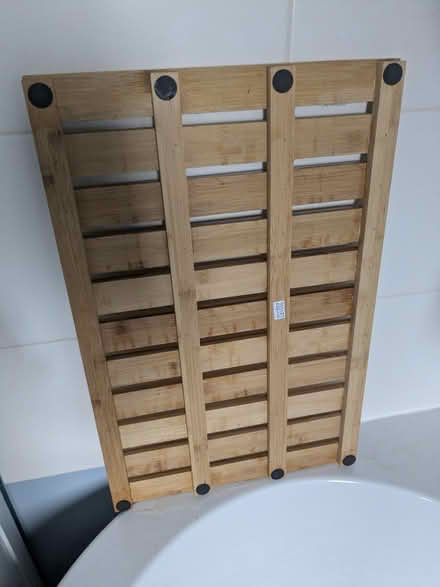 Photo of free Pine bath mat (Peverell, Plymouth, PL3) #2