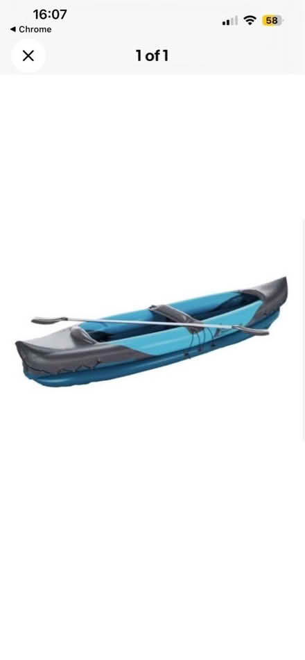 Photo of free Inflatable two person kayak (Emerson's Green BS16) #2