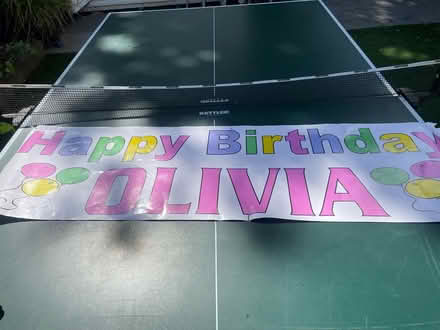 Photo of free Birthday banner (Hersham KT12) #1