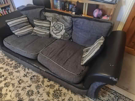 Photo of free Sofa + armchair set (BD18 Saltaire) #1