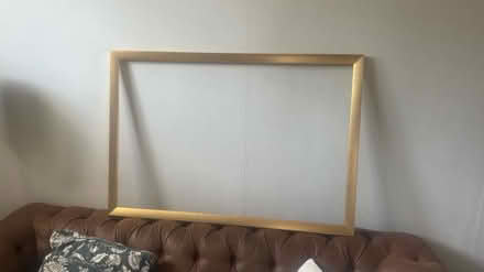 Photo of free Brushed gold frame - no backing (Greenwich SE10) #1