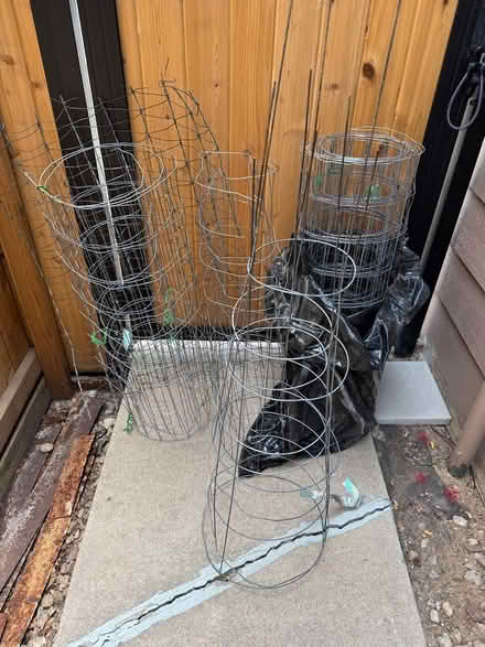 Photo of free Metal Garden Fencing / Tomato Cages (Lafayette) #1