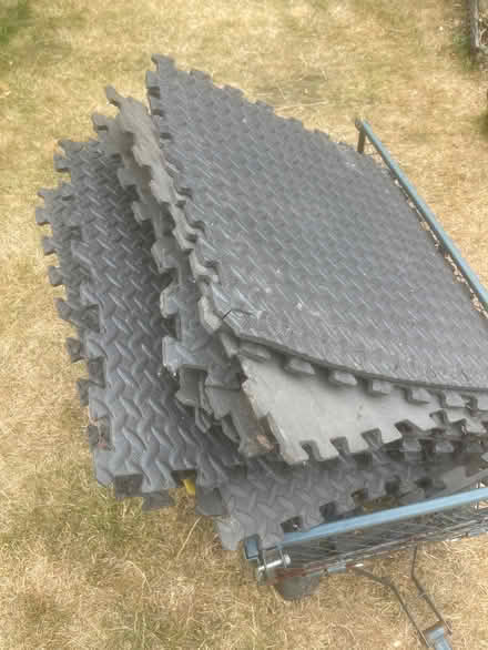 Photo of free Black floor squares (Whitstable, CT5) #1