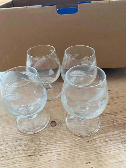 Photo of free 8 Sherry Glasses (Weir Green GL2) #1