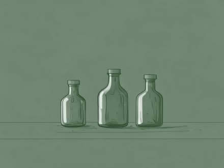 Photo of free Several Small Unlabelled Brown Glass Bottles with Safety Caps (North Oxford) #1