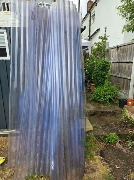 Photo of free Clear Corragated Plastic Sheets x Six (Grays RM17) #1
