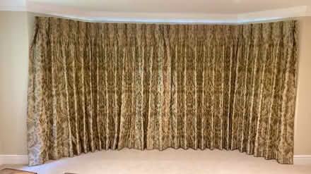 Photo of free Curtains and Track (West Byfleet KT14 6 BF) #1