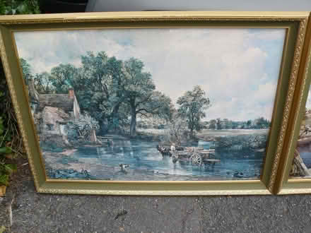 Photo of free 2 x large framed John Constable prints/pictures on board (Kempsey WR5) #3