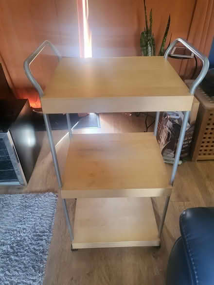 Photo of free shelving unit on wheels (Shenley Brook End MK5) #1