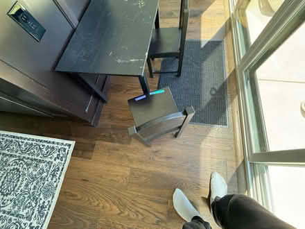 Photo of free Kid table with 2 chairs (Near Roosevelt and Alameda) #1
