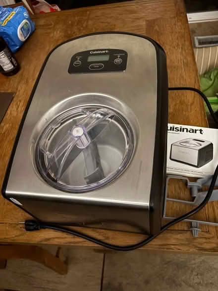 Photo of free Cuisinart Ice Cream maker (Near CRC - SW Morgan Hill) #1