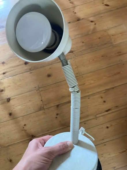 Photo of free Desk lamp (tatty but working) (Iffley Road OX4) #1