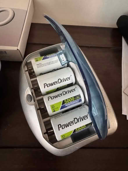Photo of free Rechargable batteries and charger (Kentish Town NW1) #1