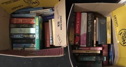Photo of free 2 boxes of Books, mostly fiction (Elkstone GL53) #1