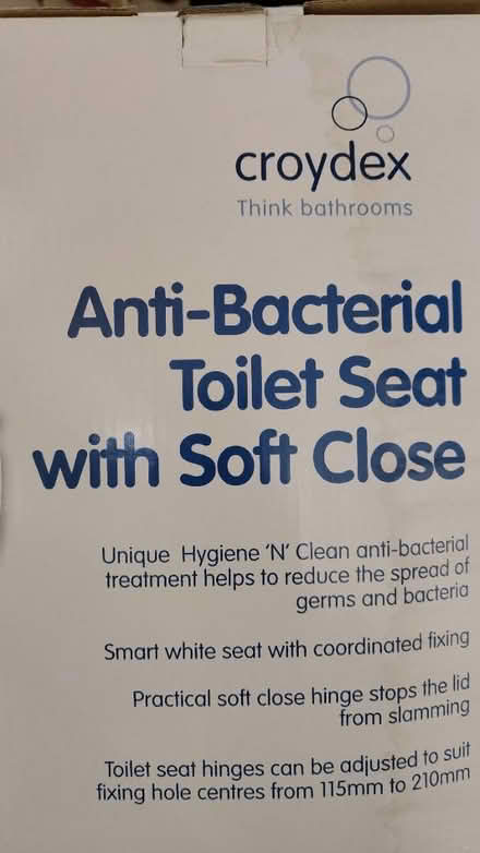 Photo of free Toilet seat, never used (E17 St James St) #2