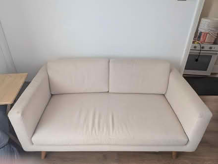 Photo of free 3 seater beige Sofa (Stirchley B30) #1