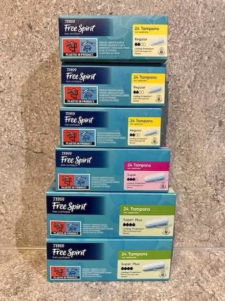 Photo of free Tampons - different sizes (Norfolk Park S2) #1