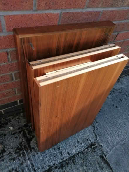 Photo of free Desk with sliding keyboard shelf (Humphrey's End GL5) #2