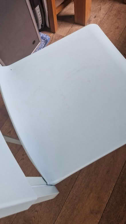 Photo of free Blue plastic chairs x 2 (Chiswick W4) #2