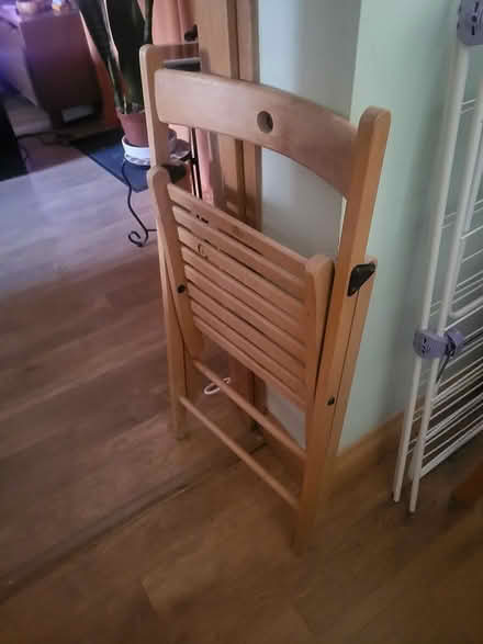 Photo of free folding wooden chair (Shenley Brook End MK5) #2