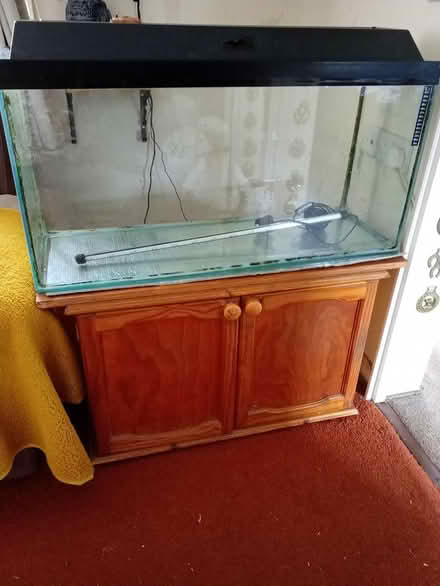 Photo of free Fish tank on stand and accessories (Unstone S18) #1