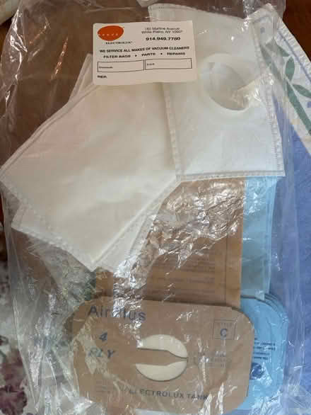 Photo of free Electrolux bags (White Plains) #1