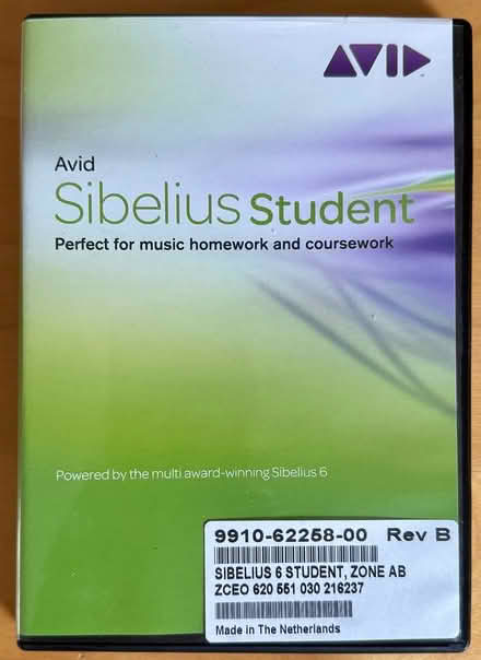 Photo of free Sibelius Student Music software (Boroughbridge YO51) #1