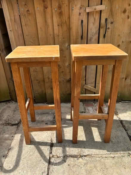 Photo of free Sturdy wooden stools (Marston OX3) #1