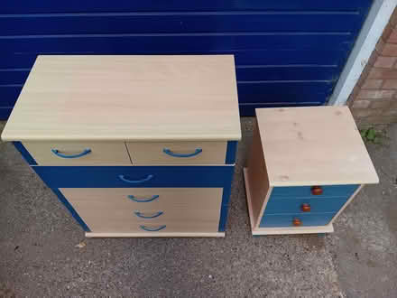 Photo of free Chest of draws and bedside chest (Lawford CO11) #2