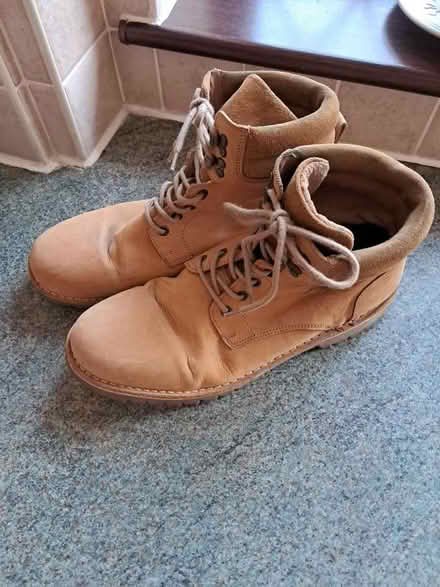 Photo of free River Island Mens Suede Boots. Size 11 (Great Sankey WA5) #1