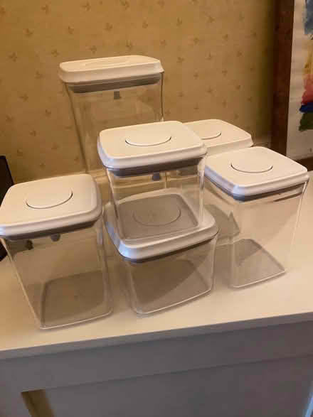 Photo of free Assorted kitchen storage containers (Holy Corner EH10) #1