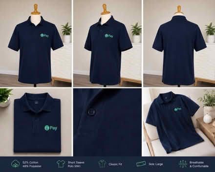 Photo of free Polo shirt - Large (B24) #1