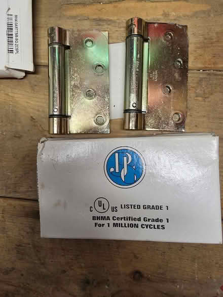 Photo of free Heavy duty hinges (West Concord MA) #1