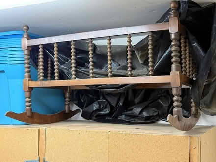 Photo of free old wooden crib (Issaquah) #1