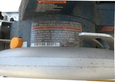 Photo of free Ryobi 18V Saw missing battery (castro valley) #3