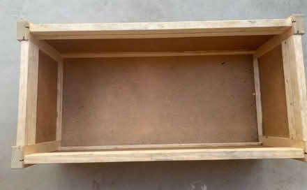 Photo of free Wooden storage box (Teddington) #3