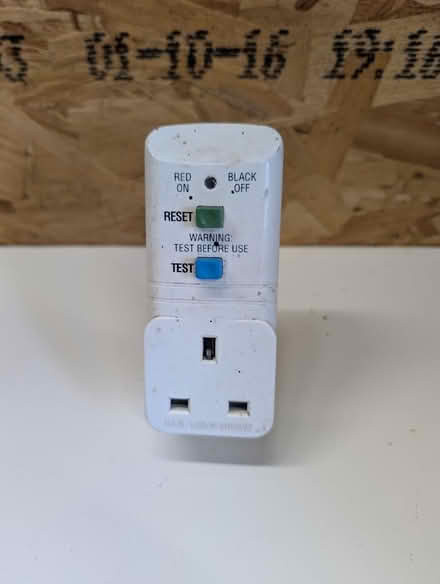 Photo of free RCD safety plug. (West Farleigh ME15) #1