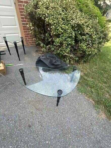 Photo of free Tables, bench, glasses & grill (South Laurel) #2