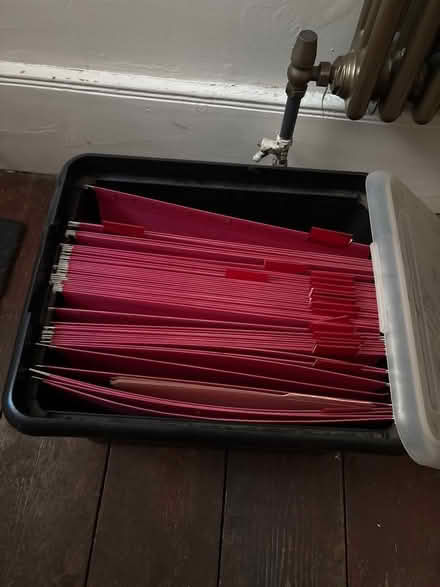 Photo of free File storage box (Dalston E8) #2