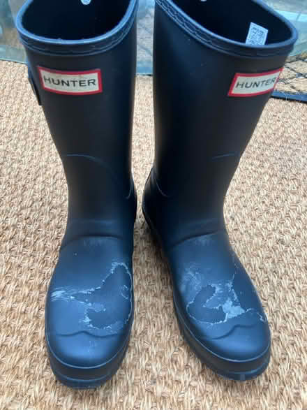 Photo of free Hunter wellies size 6 (GL52 (Fairview/Pittville)) #1